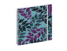 Agenda Lady Color Design - 1 semaine sur 2 pages - 15 x 17 cm - 12 mois - disponible dans différentes couleurs - Exacompta