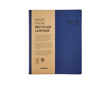 Agenda Calvi Timing Recyclé - 1 semaine sur 2 pages - 17 x 22 cm - bleu - Brepols