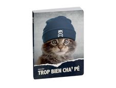 Agenda Funny Pets - 1 jour par page - 12 x 18 cm - chat bonnet - Exacompta