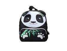 Sac à goûter Kids Panda - 1 compartiment - noir - Bagtrotter