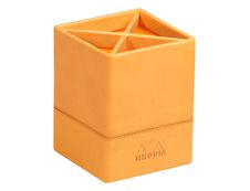 RHODIA Rhodiarama - Pot à crayons - orange - en polyuréthane