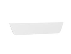Voile de fond pour bureau ABSOLU 180 cm - Blanc