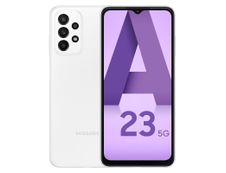 Samsung Galaxy A23 - Smartphone double sim - 5G - 4/128 Go - blanc