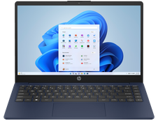 HP Laptop 14-ep0001nk - PC portable 14" - Intel Core i3 N305 - 8 Go RAM - 512 Go SSD - bleu