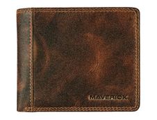 Maverick The Original - Portefeuille RFID avec poche pour la monnaie - cuir