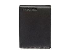 Maverick - Portefeuille à 2 volets anti-piratage avec compartiment à monnaie- cuir noir
