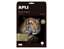 Apli Paper - Papier photo brillant - A4 - 240 g/m² - 20 feuilles