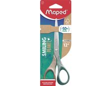 Maped Smiling Planet - Ciseaux Shape 16 cm - disponible dans différentes couleurs - en bois FSC