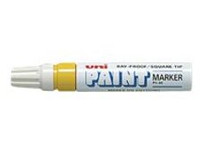 UNI PAINT - Marqueur permanent - pointe fine - blanc Pas Cher