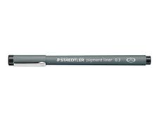 STAEDTLER pigment liner - Feutre fin - 0.3 mm - noir