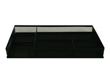 Clementina Frog - Plateau organisateur de bureau en métal - noir