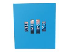 Exacompta Milano - Album photos 29 x 32 cm - 60 pages - bleu