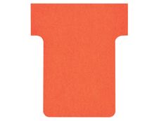 Nobo - 100 Fiches en T - Taille 1,5 - rouge