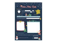 Clairefontaine - ensemble de correspondance - A5 - 6 feuilles - Christmas