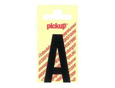 Pickup - Étiquette autocollante - 90 mm - Lettre A - noir mat