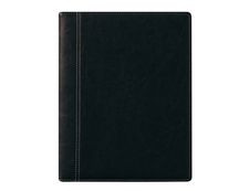 Agenda Palermo Optivision - 1 semaine sur 2 pages - 17 x 22 cm - noir - Brepols