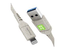 XtremeMac Eco - Câble USB - Lightning (M) pour USB (M) - 1 m - blanc