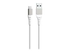 Bigben - câble de charge et de synchronisation USB/Micro-USB - 2 m - blanc