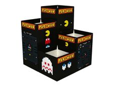 Quo Vadis Pac-Man - 4 Pots à crayons magnétiques