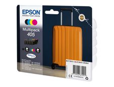 Epson 405 Valise - pack de 4 - noir, jaune, cyan, magenta - cartouche d'encre originale