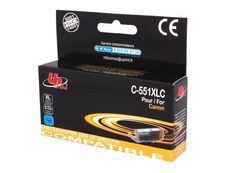 Cartouche compatible Canon CLI-551XL - cyan - UPrint C.551XLC  