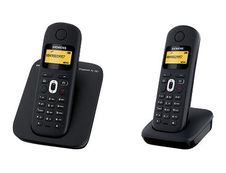 Gigaset - téléphone sans fil - avec répondeur + combiné supplémentaire - noir