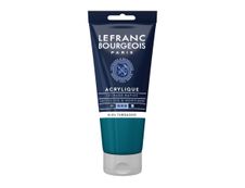 Lefranc & Bourgeois - Peinture acrylique - bleu turquoise - 80 ml