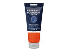 Lefranc & Bourgeois - Peinture acrylique - orange - 80 ml