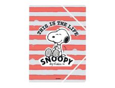 oberthur Snoopy by Schulz - chemise à 3 rabats - pour A4