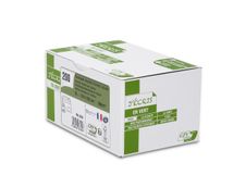 GPV Green - 200 Enveloppes recyclées DL 110 x 220 mm - 80 gr - fenêtre 45x100 mm - blanc - bande adhésive ouverture rapide