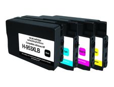Cartouche compatible HP 953XL - pack de 4 - noir, cyan, magenta, jaune - Uprint