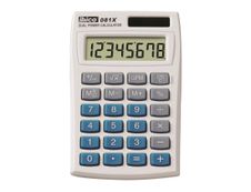 Calculatrice de poche Ibico 081X - 8 chiffres - alimentation batterie et solaire