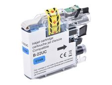 Cartouche compatible Brother LC22U - cyan - Uprint