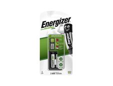 ENERGIZER  - Mini Chargeur pour piles rechargeables AA/AAA + 2 piles alcalines rechargeables AAA