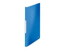 Leitz WOW - Porte vues - 40 vues - A4 - bleu métallique
