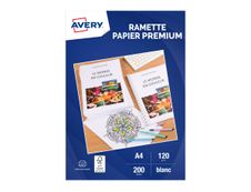 Avery - Papier blanc Premium -  A4 (210 x 297 mm) - 120 g/m² - 200 feuilles