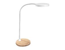 CEP - lampe de bureau Flex - blanc et bois