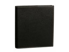Agenda Club Executif - 1 semaine sur 2 pages - 16 x 16 cm - noir - Quo Vadis