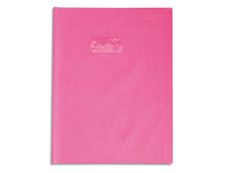 Calligraphe - Protège cahier sans rabat - A4 (21x29,7 cm) - grain losange - rose