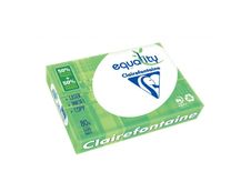 Clairefontaine Equality - Papier blanc - A4 (210 x 297 mm) - 80 g/m² - 50% recyclé - 500 feuilles