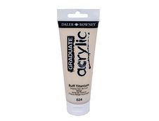 Daler-Rowney Graduate - Peinture acrylique - 120 ml - rose pêche