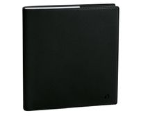 Agenda Toscana Executif - 1 semaine sur 2 pages - 16 x 16 cm - noir - Quo Vadis