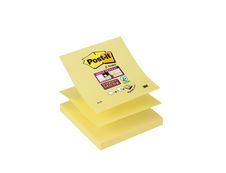 Post-it - Bloc Z-Notes Super Sticky - jaune - 76 x 76 mm