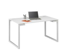 Bureau SUNDAY - 160 cm - Pieds cadre - Blanc
