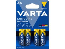 VARTA Longlife Power - 4 piles alcalines - AA