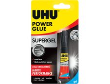 UHU - Tube gel Power Glue - 3 gr