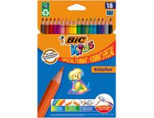 BIC Kids Evolution - 18 Crayons de couleur