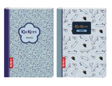Kickers - Cahier de textes 15,5 x 22 cm - 2 décors au choix - Oberthur