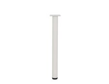 Pied tube - diamètre 60 mm - blanc - Gautier