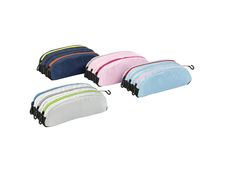 Trousse rectangulaire Genius Triple - 3 compartiments - 4 coloris disponibles - Viquel